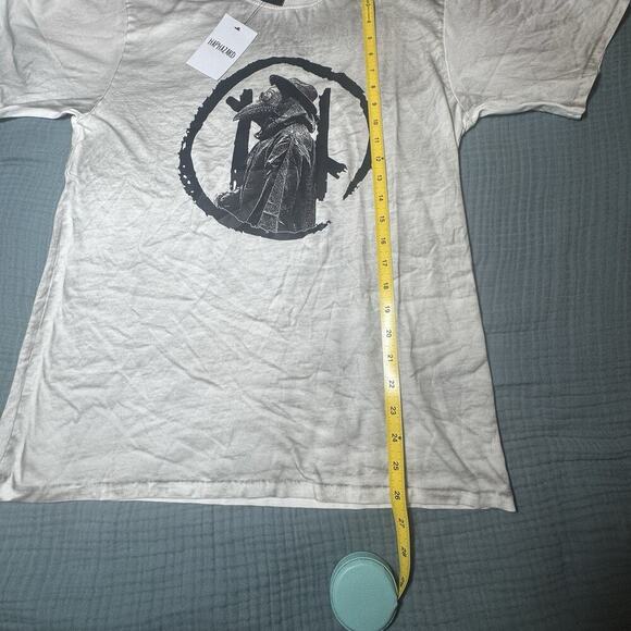 Haphazard nation tshirt with crow picture streetwear size medium - Picture 7 of 9